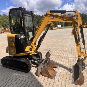 Mini-excavatrice sur chenilles Cat fiable, en excellent état d'origine, moteur, boîte de vitesses, pompe à engrenages, fonctionnement fluide, puissance élevée - Product Image 2