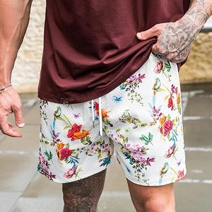 กางเกงบาสเก็ตบอลตาข่ายผู้ชายสั่งทำพิเศษ เอวยางยืด มีเชือกผูก กระเป๋าข้าง พิมพ์ลายดิจิตอล 3 มิติ แบบซับลิเมชั่น จากผู้ผลิต - Product Image 6