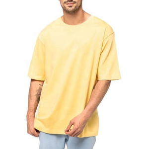 T-shirt à épaules tombantes durable et ajustable, respirant, à prix bas, pour usage décontracté, facile à porter, pour hommes, avec logo personnalisé - Product Image 5