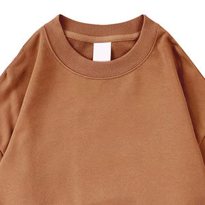 Men Relaxed Fit Sweatshirts Premium Heavy Cotton Crew Neck Casual Streetwear Winter Lifestyle Apparel Wear - Product Image 5