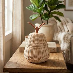 Panier en rotin artisanal - Product Image 6