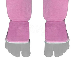 Protège-tibias et protège-pieds élastiques de qualité supérieure, légers et résistants, pour la protection athlétique professionnelle en football - Product Image 4