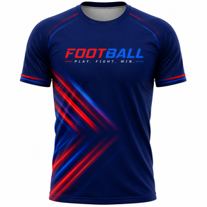 Uniforme de Fútbol Personalizable para Hombre, Ropa Deportiva de Alta Calidad para Adultos, Camiseta de Fútbol 100% Poliéster de Secado Rápido - Product Image 1