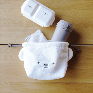 Bolsa Térmica para Almuerzo ANIBALL, de Felpa Suave, con Diseño de Animal, con Cordón, Tamaño Bento 1.4L - Product Image 3