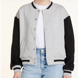 Oem Customized Logo Design Varsity <b>Jackets</b> Winter High Quality Canvas <b>Thick</b> Breathable Men's Casual <b>Jackets</b> - Product Image 6