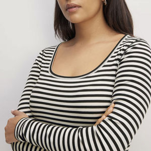 Camisetas de Mujer al por Mayor con Diseño Personalizado, 100% de Alta Calidad, Multicolores, Logotipo Personalizado, Ropa Casual de Calle, Camisetas de Manga Larga OEM - Product Image 3