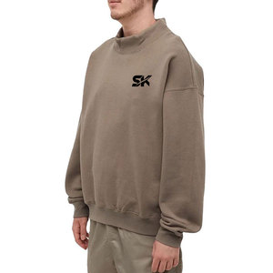 OEM Service Made In High Quality Turtle Neck <b>Plain</b> <b>Sweatshirts</b> Wholesale <b>Sweatshirts</b> Latest Design <b>Sweatshirts</b> - Product Image 1