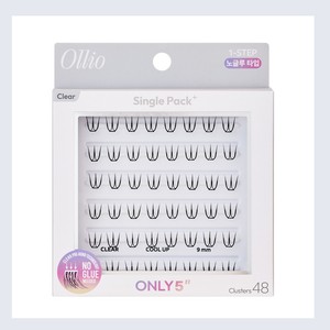 fake eyelashe Olio No-<b>Glue</b> Eyelashes Single Pack PLUS Clear Short 2 Types 1 Choice eye <b>lash</b> <b>extensions</b> - Product Image 6