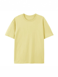 T-shirt personnalisé en gros, col rond multicolore, chemise culturelle, T-shirt ample à manches courtes en pur coton pour hommes et femmes - Product Image 3