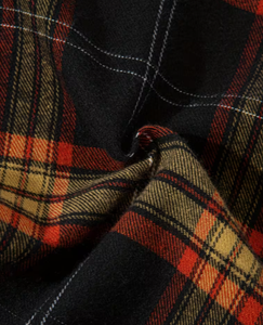 Chemise en flanelle à carreaux rouge et noir, manches longues, coton et polyester, OEM, vêtements unisexes pour adultes, Hardihood International HI-MFS-01 - Product Image 5