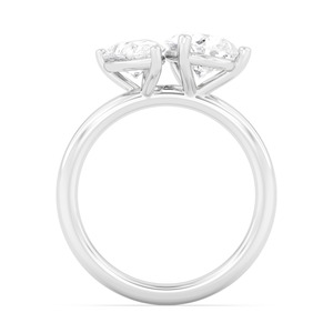 Anillo de Compromiso Majestic con Diamante Cultivado en Laboratorio de 2.79 CTW en Oro Rosa de 10K para un Look Nupcial Sofisticado - Product Image 4