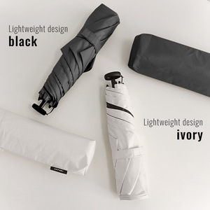 Parasol japonais ultra-léger à commande manuelle, compact, portable, protection UV, pour femmes, design moderne, pare-soleil en vinyle - Product Image 1