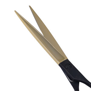 Tijeras de Peluquería Profesionales de Doble Gancho, Acero Inoxidable, Hojas de Corte Preciso, Anillo de Silicona Antideslizante, Diseño para Diestros, Personalizables - Product Image 3