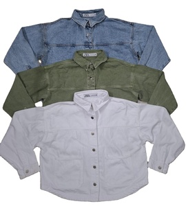 เสื้อยีนส์แขนยาวสำหรับเด็กผู้หญิง, เสื้อยีนส์แขนยาวใส่สบายเสื้อผ้าผ้าฝ้าย100% สำหรับฤดูหนาว - Product Image 6