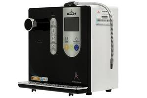 Machine à eau alcaline haut de gamme plaquée platine vietnamienne, 3 plaques, pH 4,5 à 10, option eau chaude et froide, mode de chauffage intelligent - Product Image 5