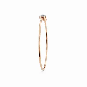 Brazalete de Oro para Mujer con 26 Diamantes Cultivados en Laboratorio HIPHOPSTAR, Diseño Elegante y Moderno - Product Image 2