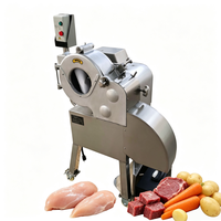 Automatische elektrische aardappel-, wortel-, radijs- en komkommer-snijmachine voor voedingsmiddelenfabrieken
