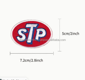 Nouveauté PVC Patch meilleur matériau en vrac quantité forme de fleur imprimé Technique dentelle Top vente Offre Spéciale patchs tissu sergé - Product Image 6