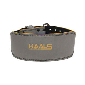 เข็มขัดยกน้ำหนักแบบปรับได้สำหรับผู้ชาย สำหรับเพาเวอร์ลิฟติ้ง การฝึกความแข็งแรง การเพาะกาย และรองรับหลัง - Product Image 1