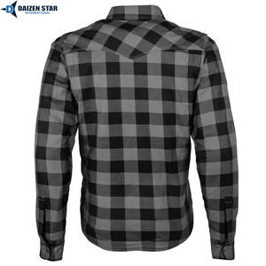 Camisa de Franela Protectora para Motocicleta, Transpirable y Resistente al Viento, con Inserciones de Armadura, Directo de Fábrica - Product Image 6