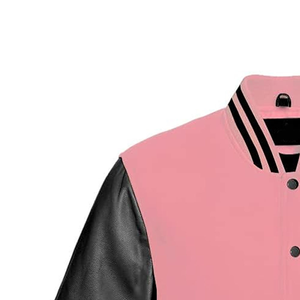 Fabricant de vestes universitaires personnalisées, veste de baseball en coton pour hommes, tissu respirant, taille plus, streetwear décontracté - Product Image 5