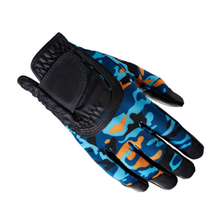 Gants de golf tendance en cuir synthétique pour hommes, fabriqués en OEM, toutes tailles, gants de golf à doigts entiers. - Product Image 5
