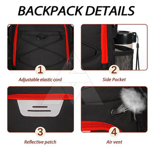 Sacs de basket-ball professionnels durables en gros, sacs de basket-ball de haute qualité - Product Image 4
