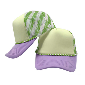 Wholesale Custom Trucker Hat 100% Cotton Mesh Breathable <b>Waterproof</b> Front Panel Fashion Outdoor Patch Snapback <b>Cap</b> - Product Image 1