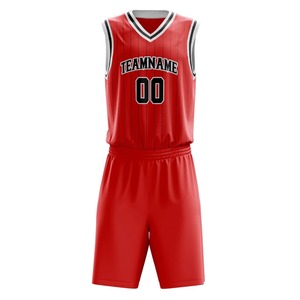 Uniforme de basketball à vendre, matière confortable, coupe ajustée, uniforme de basketball adapté à la vente en ligne - Product Image 4