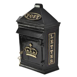 Handicrafts Metal Post <b>Box</b> For Decoration Christmas Holiday Garden Supplies Eco Friendly Letter <b>Box</b> Wall Mounted Farmhouse Style - Product Image 1