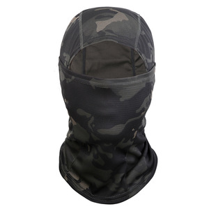 Compre Pasamontañas Ligero de Poliéster Transpirable para Verano, Máscara Facial Completa para Motocicleta, Máscara de Esquí para Hombre - Product Image 2