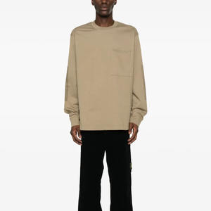 Sweat-shirt à col rond de qualité supérieure, 100% coton, coupe classique, pour homme, logo personnalisé, streetwear, mode, respirant, écologique - Product Image 2