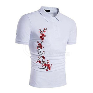 Camisas Polo Bordadas Personalizadas al por Mayor para Hombre, Camisa Polo Casual de Algodón de Alta Calidad en Talla Adulto - Product Image 4