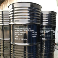 NGOC CHAU RUBBER Latex de caoutchouc naturel pur à 100% Liquide 60% DRC Haute résistance Résistant aux UV Qualité moulage Qualité médicale