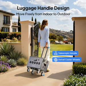 독일 태양광 고속 충전 야외 캠핑 발전기 백업 올인원 3000w 3500w 5000w 6000W 휴대용 파워 스테이션 - Product Image 2