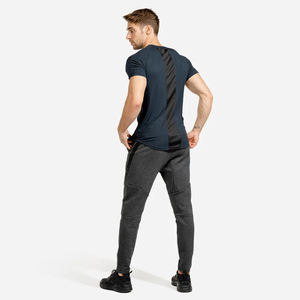 High Quality Wholesale Gym Clothing Shorts Sleeve Slim Fit Gym T Shirt for Men New Gym Men - Product Image 1