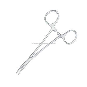 Pinzas Quirúrgicas Reutilizables Manuales de Acero Inoxidable de Calidad Premium A-1 VERITAS de 12 cm con Dientes Cruzados para Arterias |   Aguja - Product Image 4