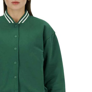 Veste universitaire pour femmes, marque privée, prix compétitif, sur mesure, nouvelle arrivée, veste universitaire courte tendance - Product Image 6