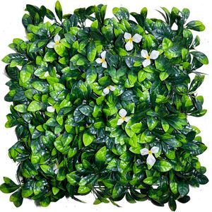 Pannelli di Bosso 50x50 cm (20 pz) - Parete Verde Riciclabile per Privacy e Protezione Solare - Muro Vegetale per Casa, Piante da Appendere - Product Image 1