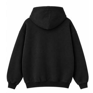 Sweat-shirt classique pour homme, noir, à capuche, avec imprimé graphique numéro 23, poche kangourou - Product Image 2