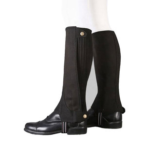 Custom Made Adults Perfect Choice Different Designs Mini <b>Half</b> <b>Chaps</b> Horse Riding Leather <b>Half</b> <b>Chaps</b> - Product Image 2