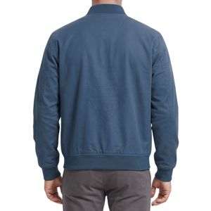Camouflage Print Utility Bomber <b>Jacket</b> For Mens Ribbed Baseball Collar Front Flap Pockets <b>Heated</b> Winter <b>Jackets</b> - Product Image 3