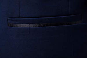 Nuevo Traje de Hombre de Negocios Estilo Italiano Cruzado de Doble Botonadura, Antiarrugas, Personalizable, Tallas Grandes, Impermeable y Transpirable - Product Image 5