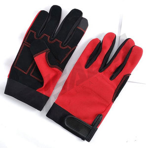 Gants de travail en cuir industriels, gants de sécurité pour travaux de construction, gants de travail pour hommes - Product Image 4