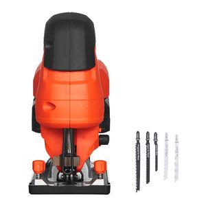 เลื่อยจิ๊กซอไร้สาย 20 โวลต์ มอเตอร์ไร้แปรงถ่าน พร้อมไฟ LED ความเร็วใบเลื่อย 3500 ครั้งต่อนาที ปรับความเร็วได้ 6 ระดับ และใบเลื่อยจิ๊กซอ 6 ใบ - Product Image 1