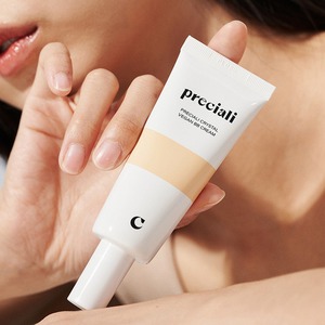 [Preciali] Crystal Tinted Face Cream Vegan Organic Daily Hydration Natural Glow Liquid <b>Foundation</b> Makeup - Product Image 1