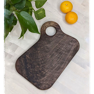 Tabla de Cortar de Madera Maciza de Ébano Timeless Craft, Ecológica, Apta para Lavavajillas, 1.5 cm de Grosor - Product Image 1