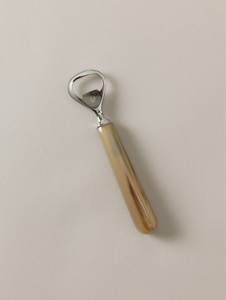 Ouvre-bouteille moderne et durable avec poignée en corne, en acier inoxydable poli miroir, fait main en métal - Product Image 4