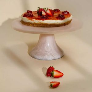 Custom Resin Handmade Eco-Friendly Round Cake Stand Set of 3 Pieces for Wedding Party Decor Dishwasher Safe UO INDIA - Product Image 3