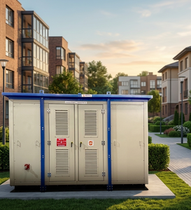 Subestación Compacta de Distribución Eléctrica de 315 kVA, 20kV a 400V, Transformador de Cobre Lleno de Aceite, Tipo Caja - Product Image 1